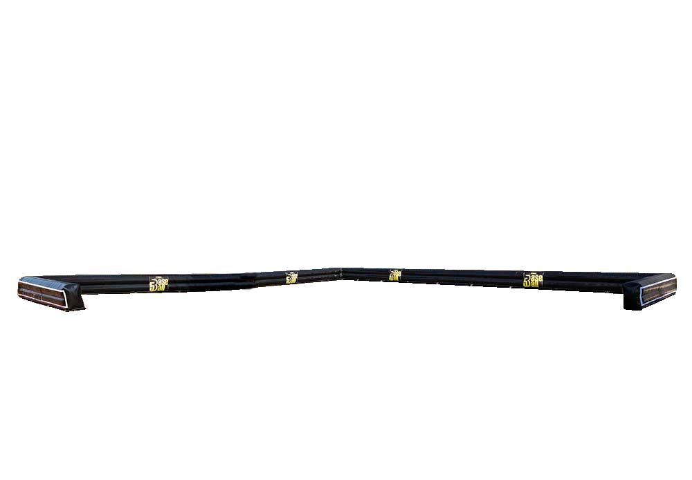 Op maat gemaakt opblaasbare boarding volledig in huisstijl van de klant